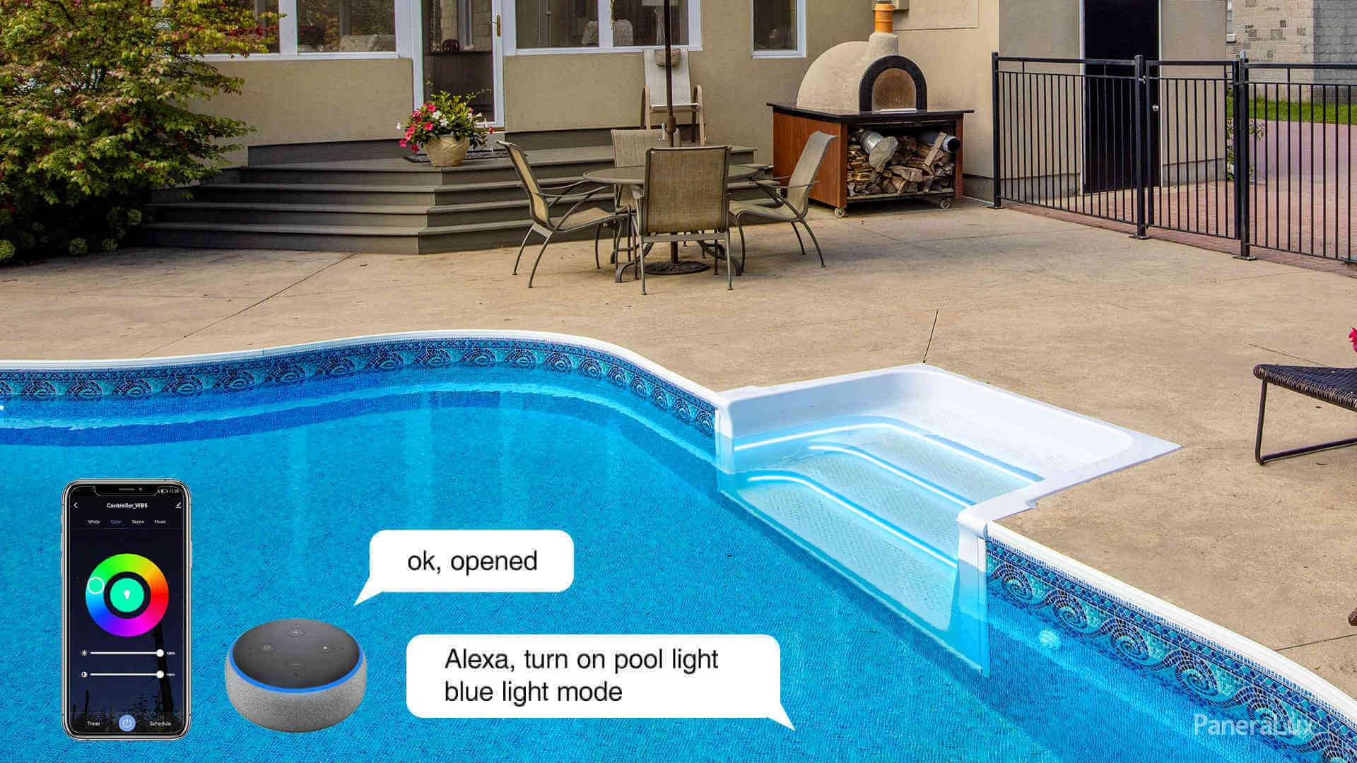 Convenient smart control light strio from PaneraLux