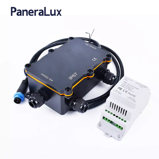 DMX512 Signal Amplifier for RGB Lights with Waterproof Junction Box