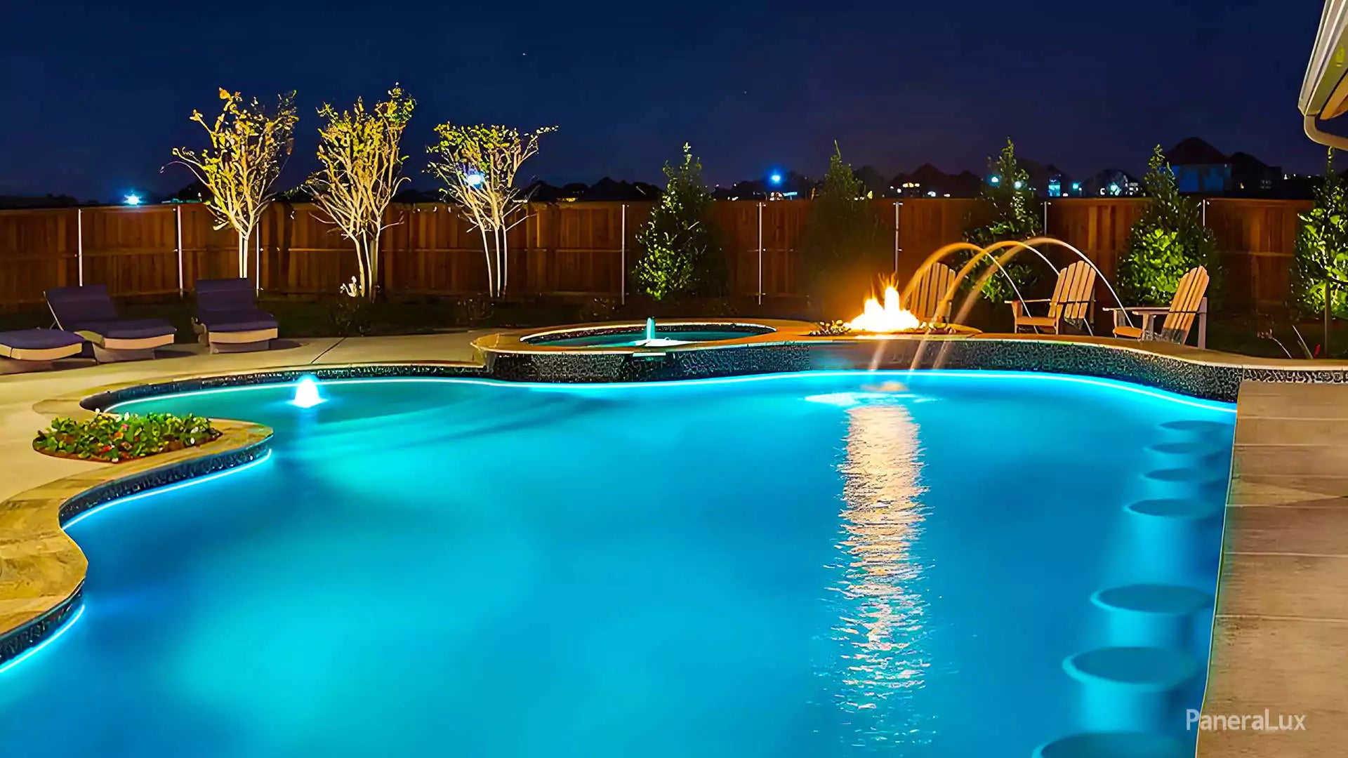 Multi-Color Underwater LED Strip Lights Showcase