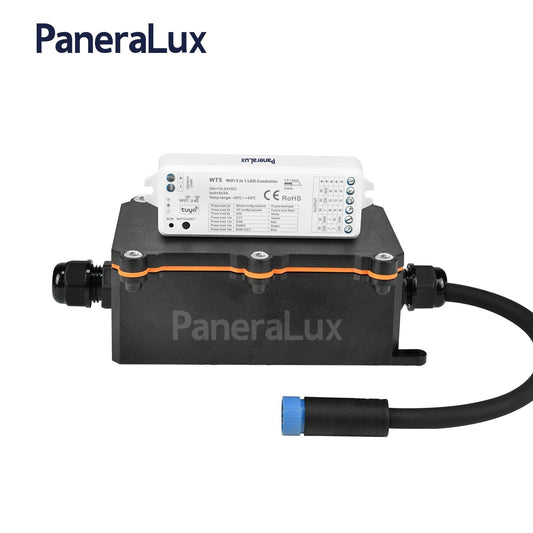 PaneraLux Controller Wifi+RF2.4G for Single Color Lights and Waterproof Box