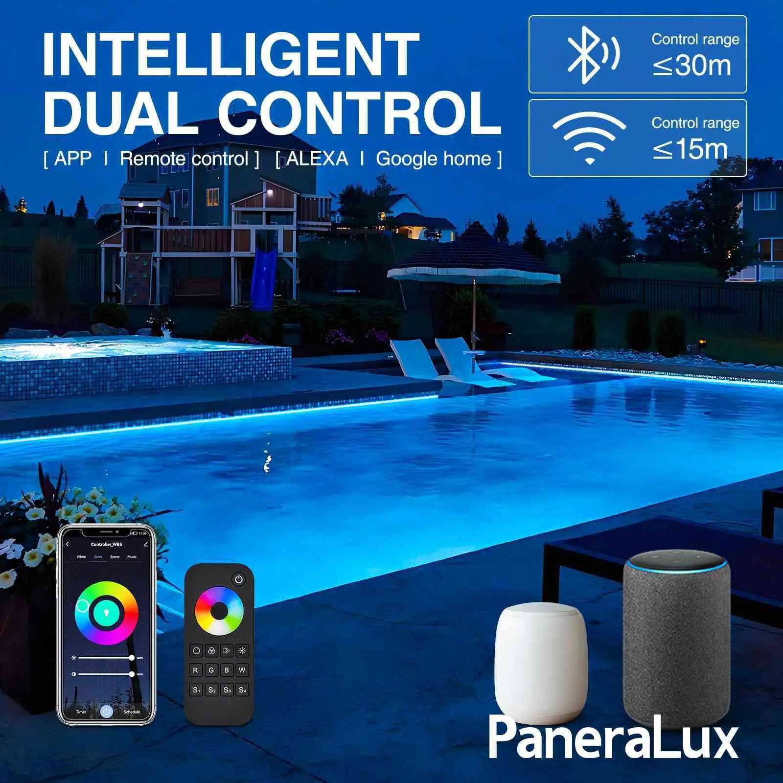 PaneraLux PaneraLux Colored Underwater Pool Light Strips (T1512 V3.0)（副本） LED light